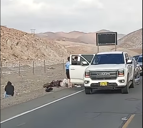 Triple choque en la Panamericana Sur deja varios heridos en el km 48, en La Joya
